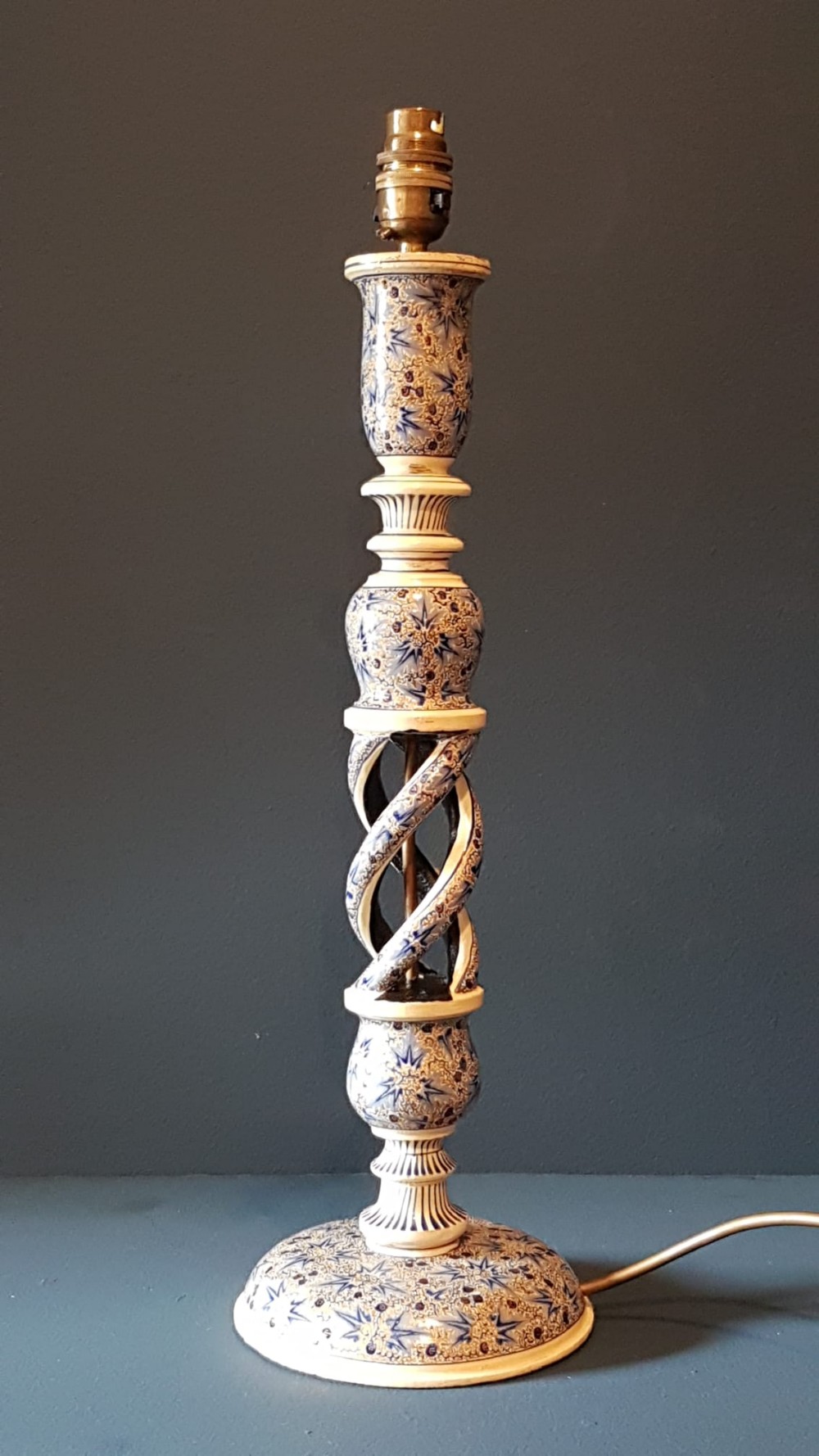Large Kashmiri Table Lamp