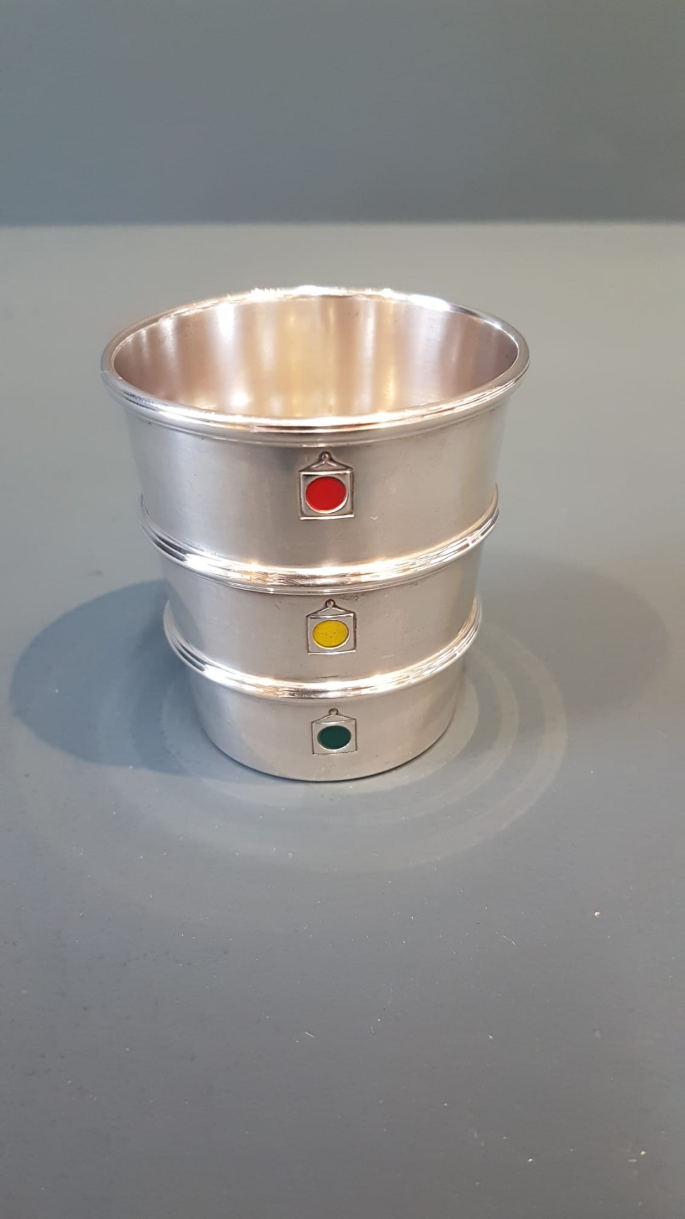 Gorham Silver Traffic Lights Spirit Measure