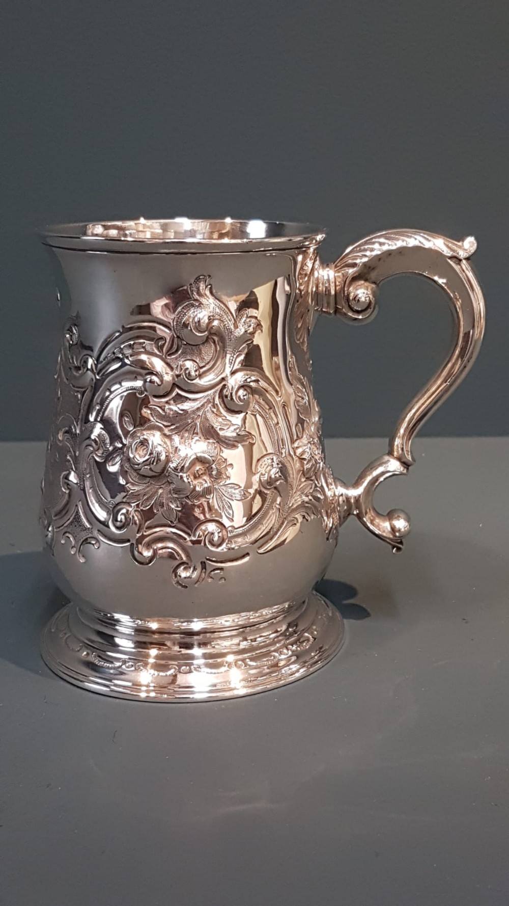 Fine Quality George II Silver Tankard