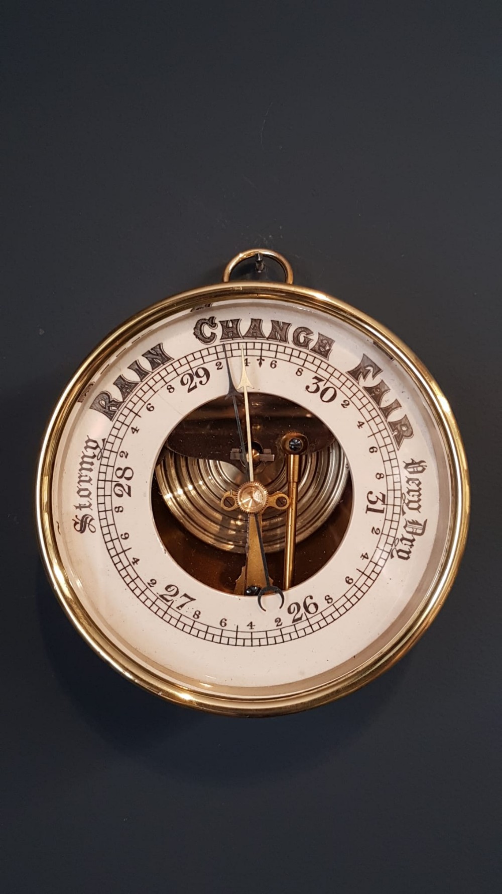 Victorian Skeletonised Marine Barometer