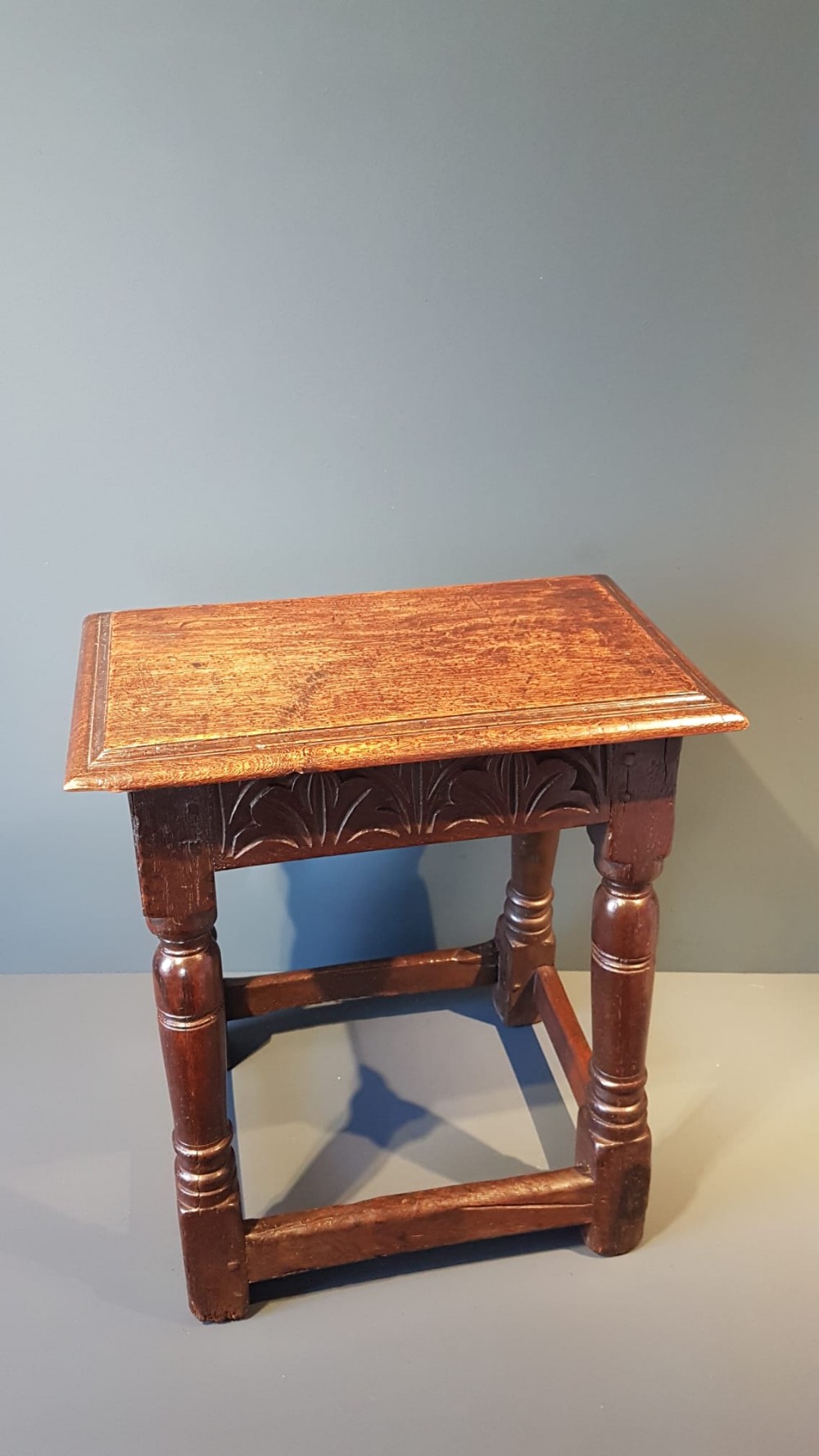George I Oak Joint Stool