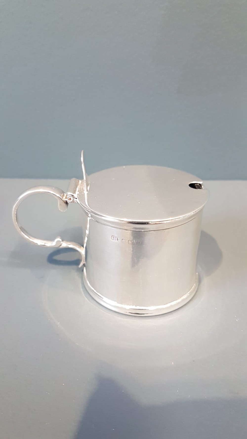 Mid Victorian Silver Mustard Pot by George Unite
