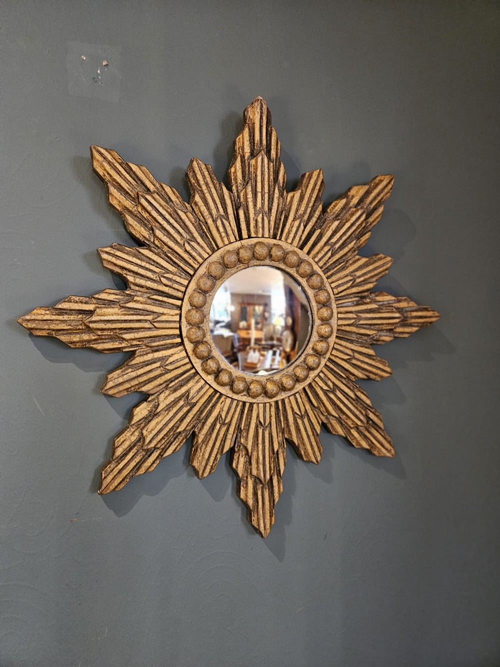 1930's Sunburst Mirror