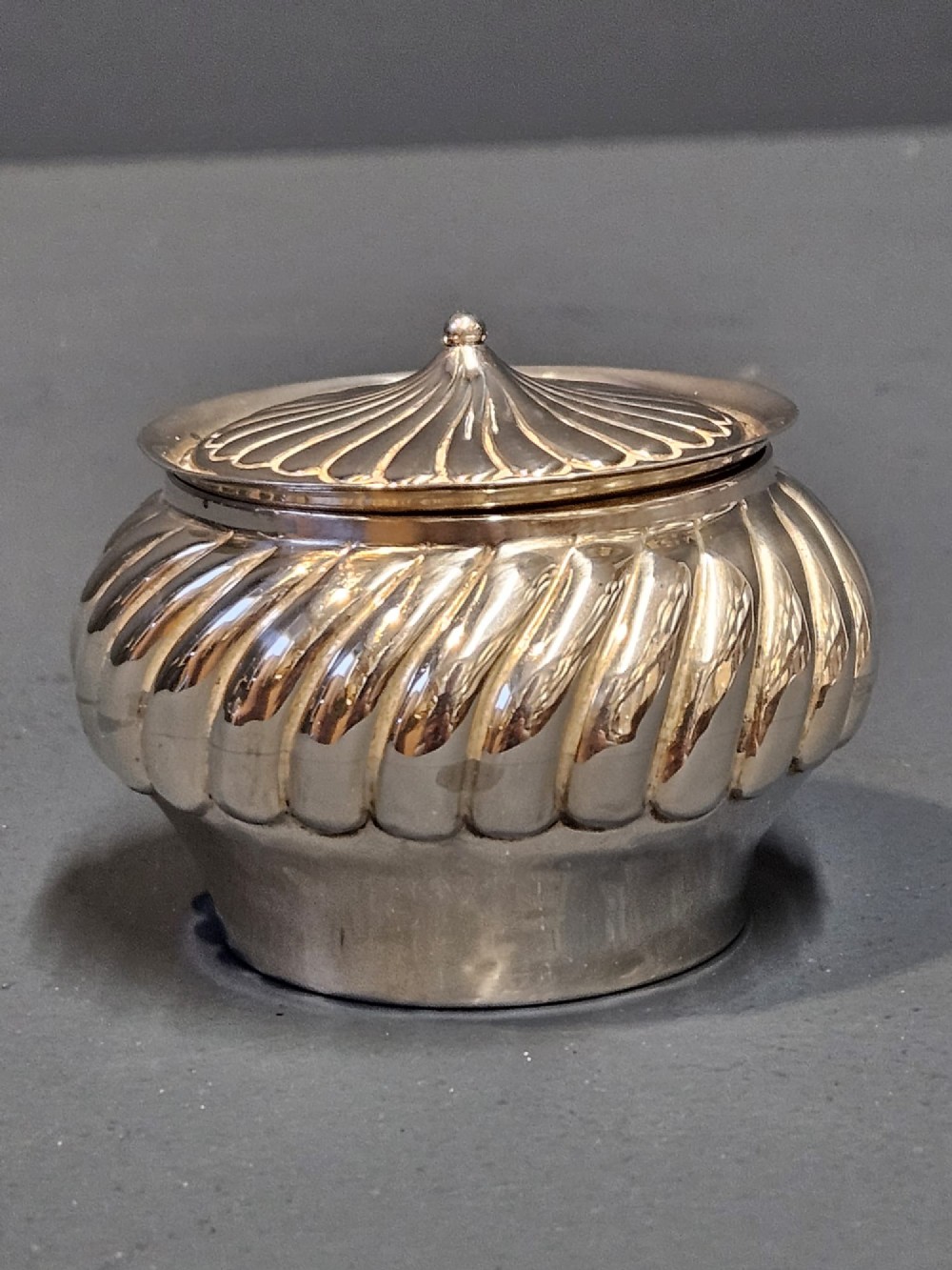 Victorian Wyrthen Silver Jar and Cover