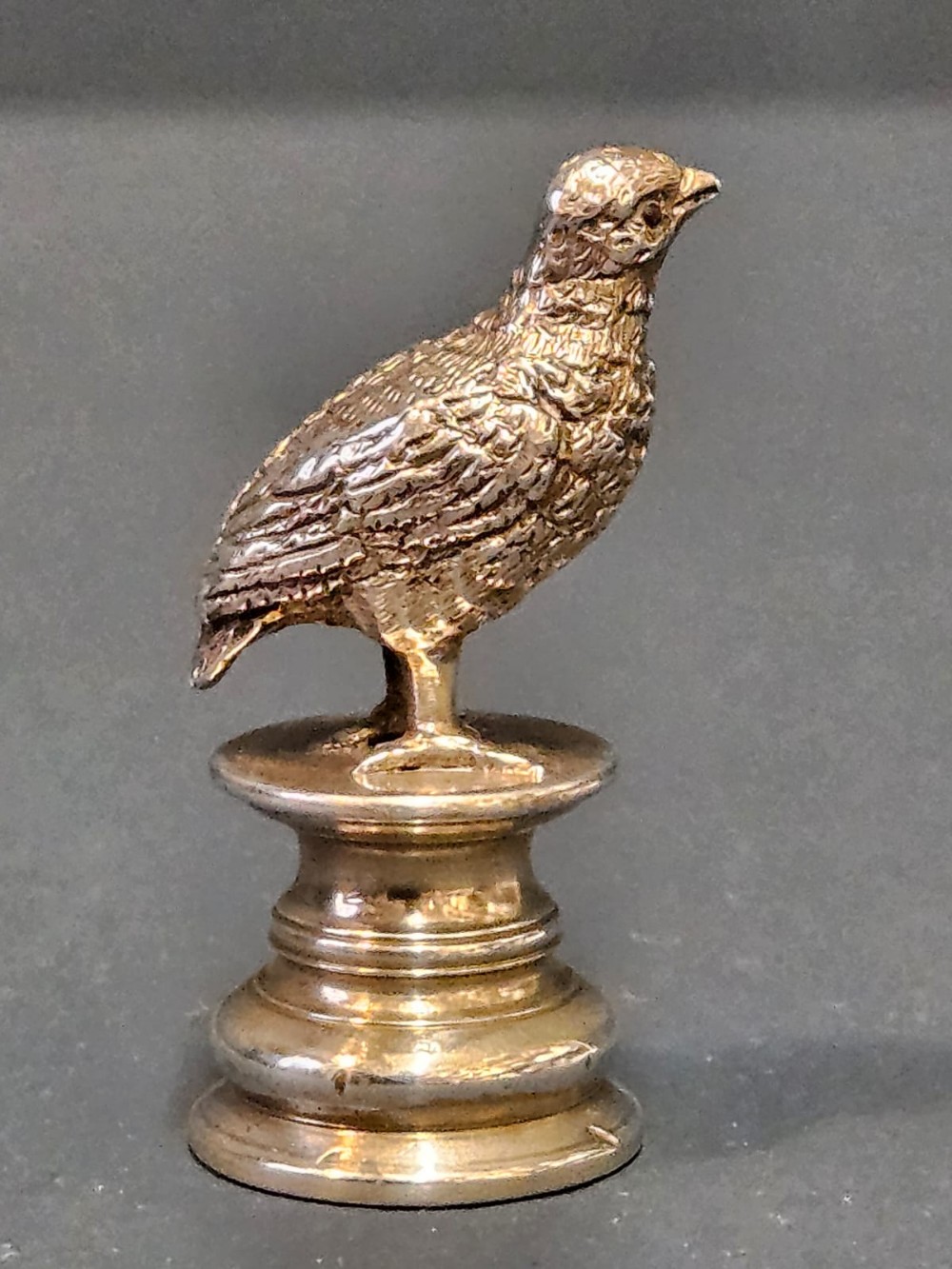 Grouse Silver Wax Seal