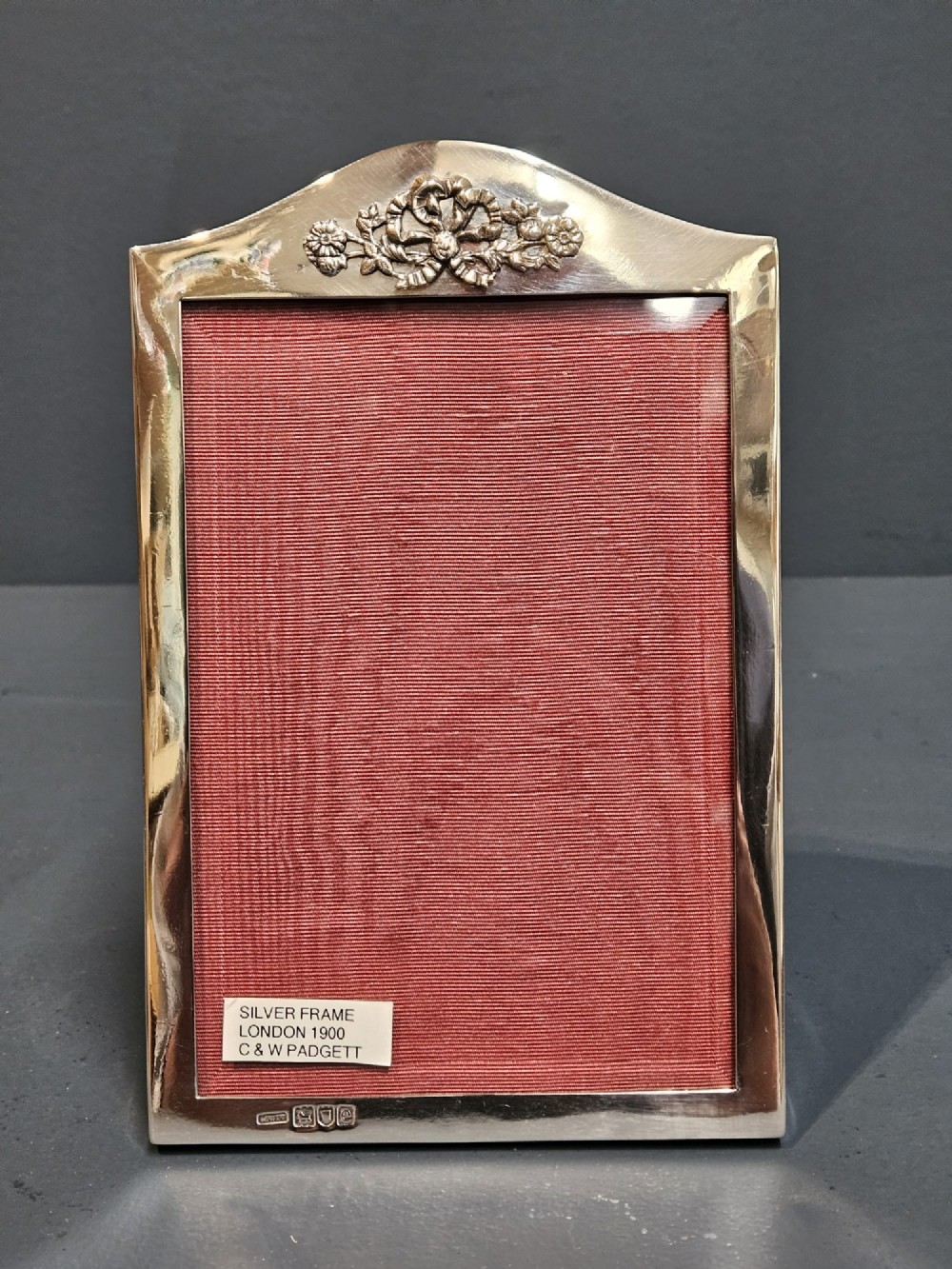 Superior Quality Victorian Silver Photo Frame