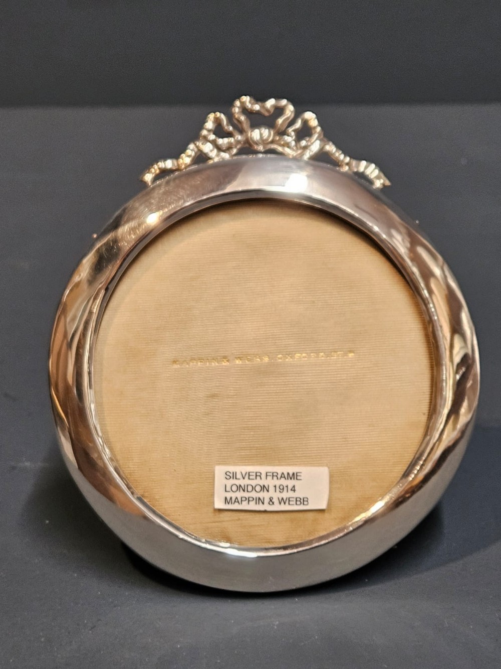 George V Silver Frame