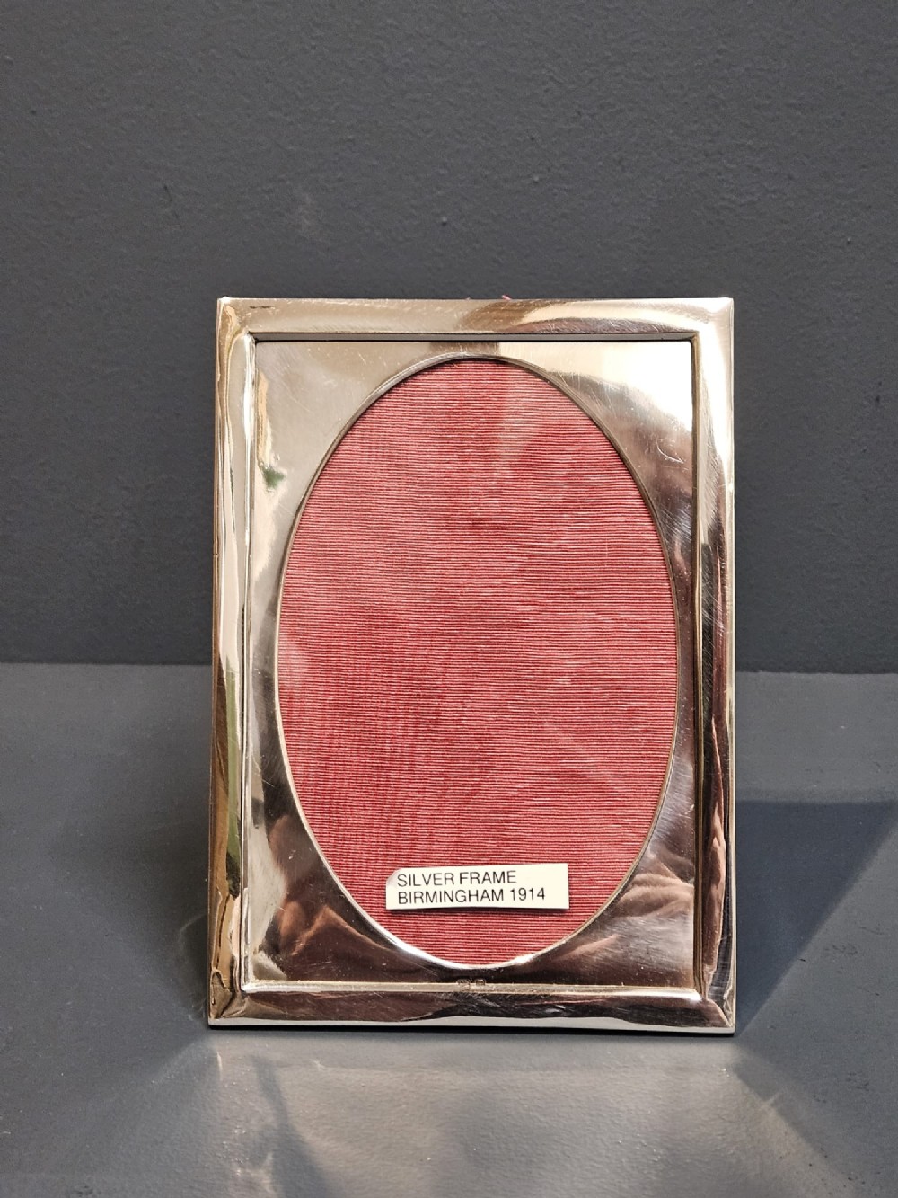 George V Silver Photo Frame
