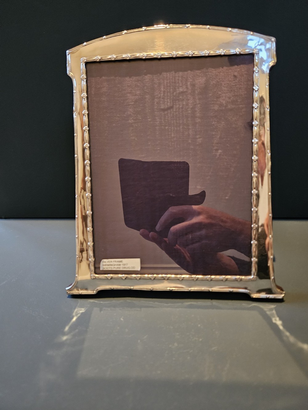 George V Silver Photo Frame View II