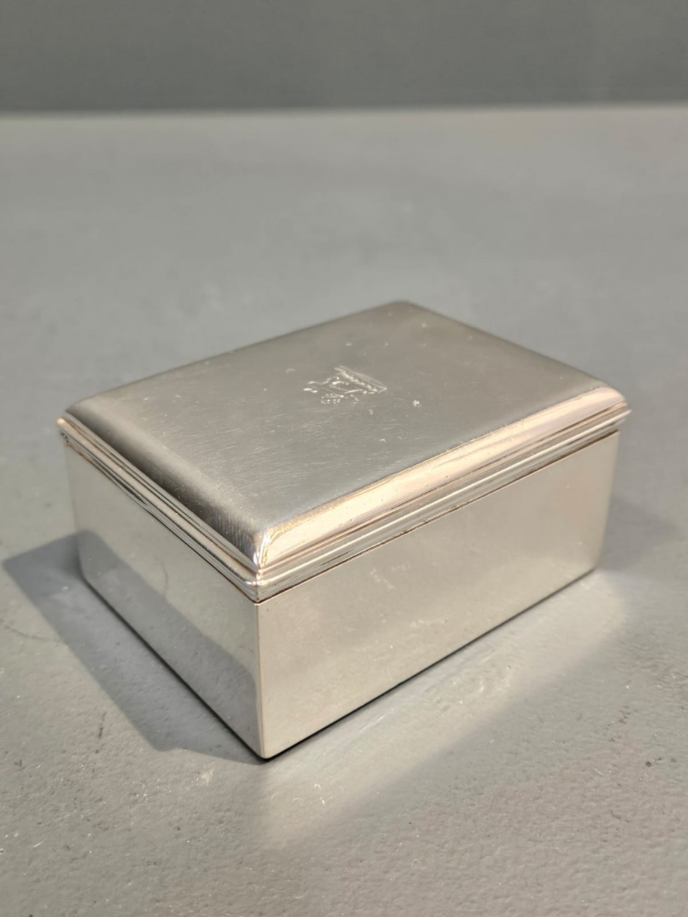 George III Country House Silver Table Box