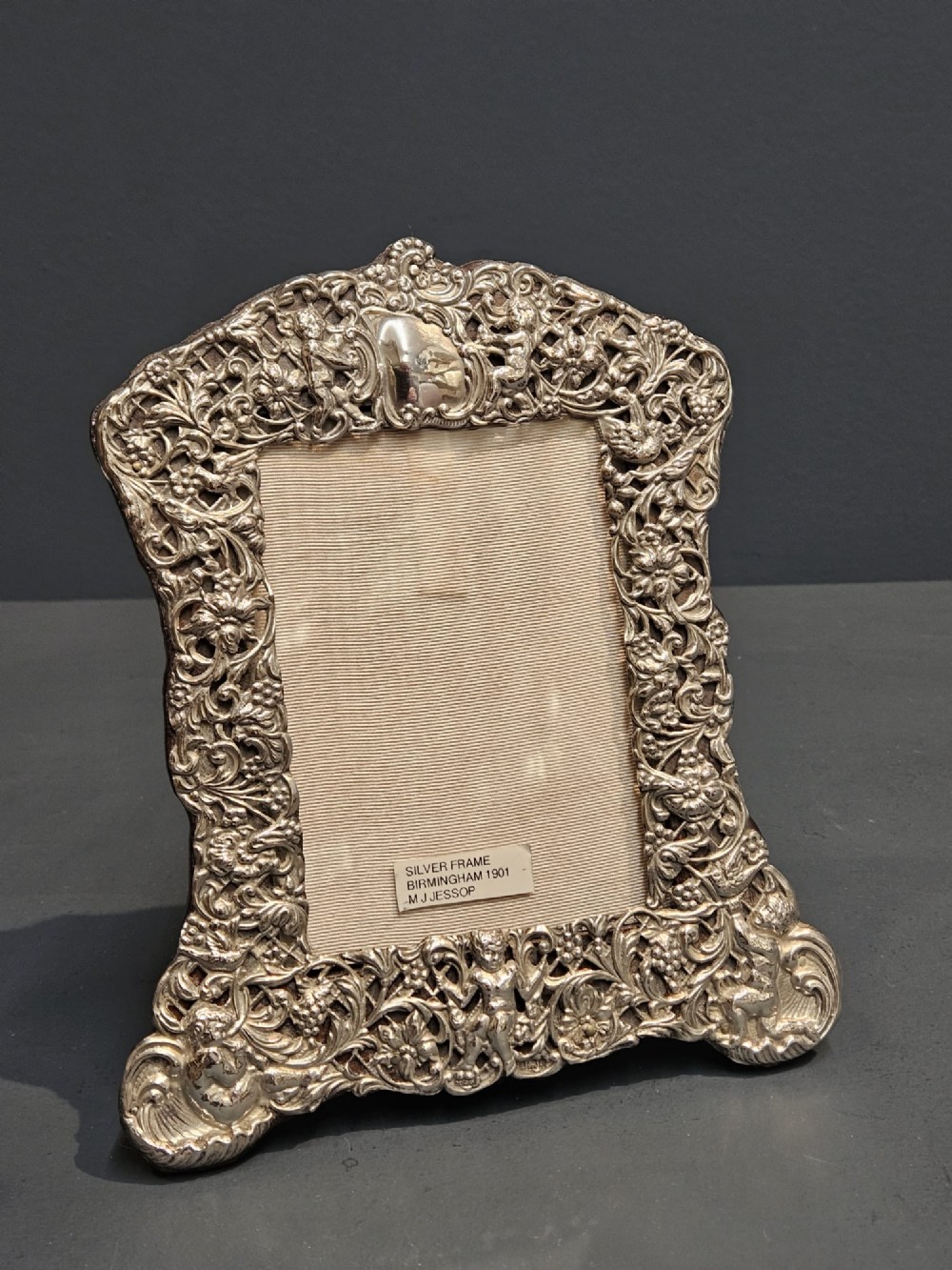 Victorian Silver Photo Frame