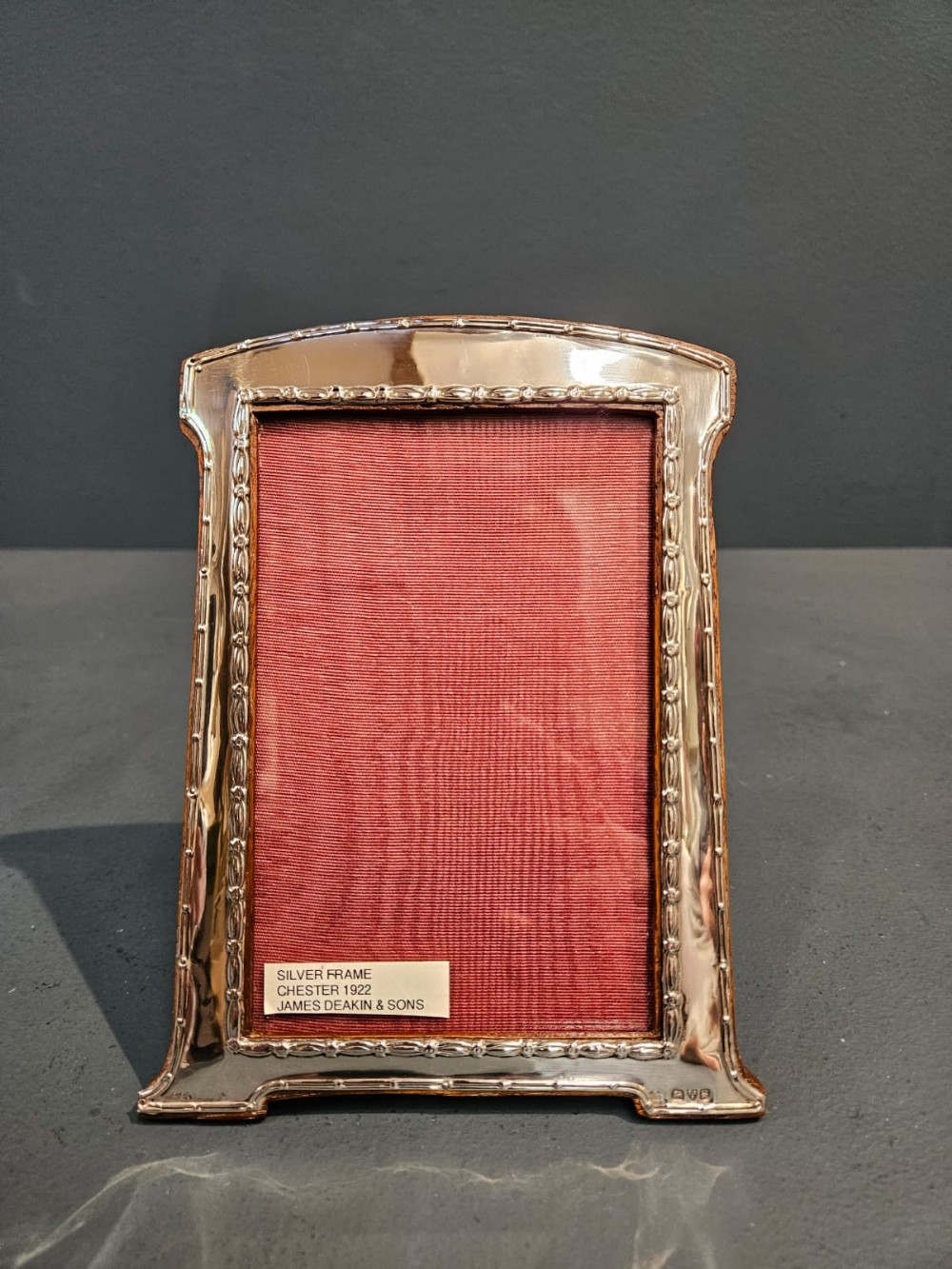 George V Silver Photo Frame