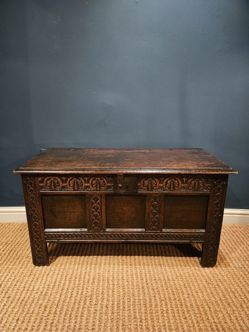 George I Oak Coffer