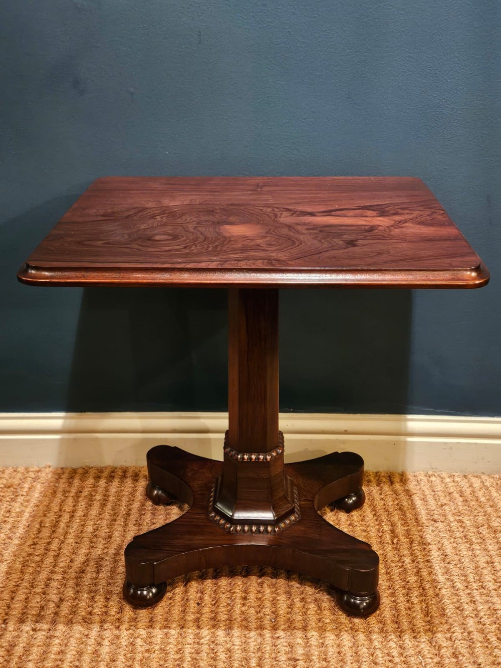 William IV Rosewood Lamp or Occasional Table