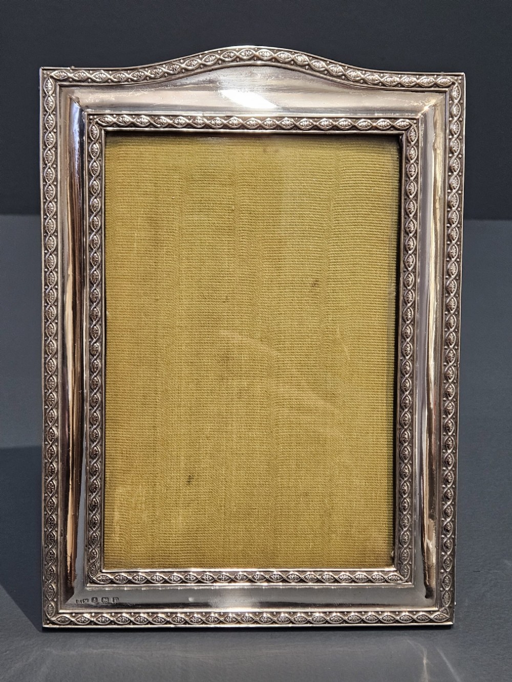 George V Silver Photo Frame