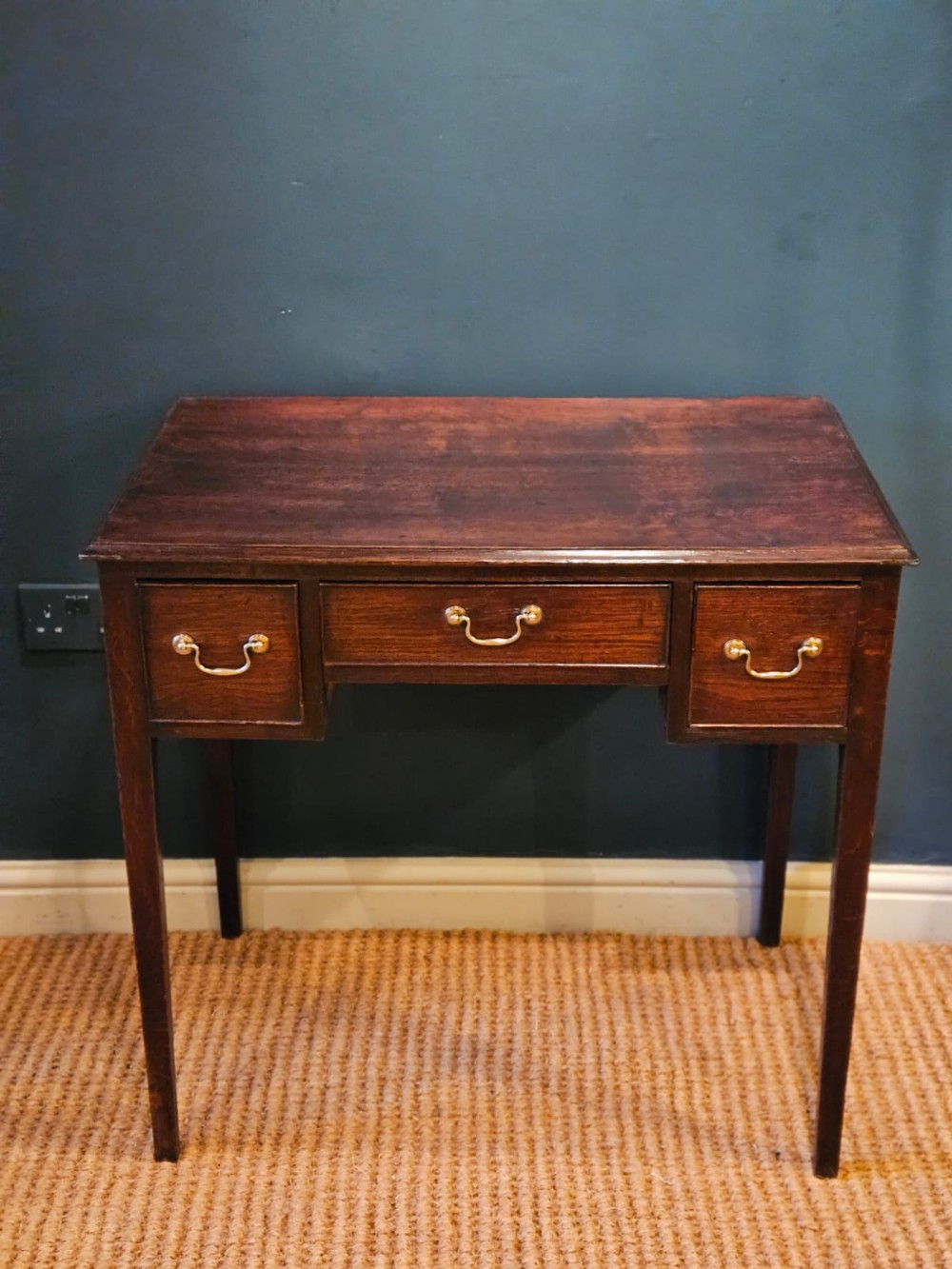 George III Oak Side Table