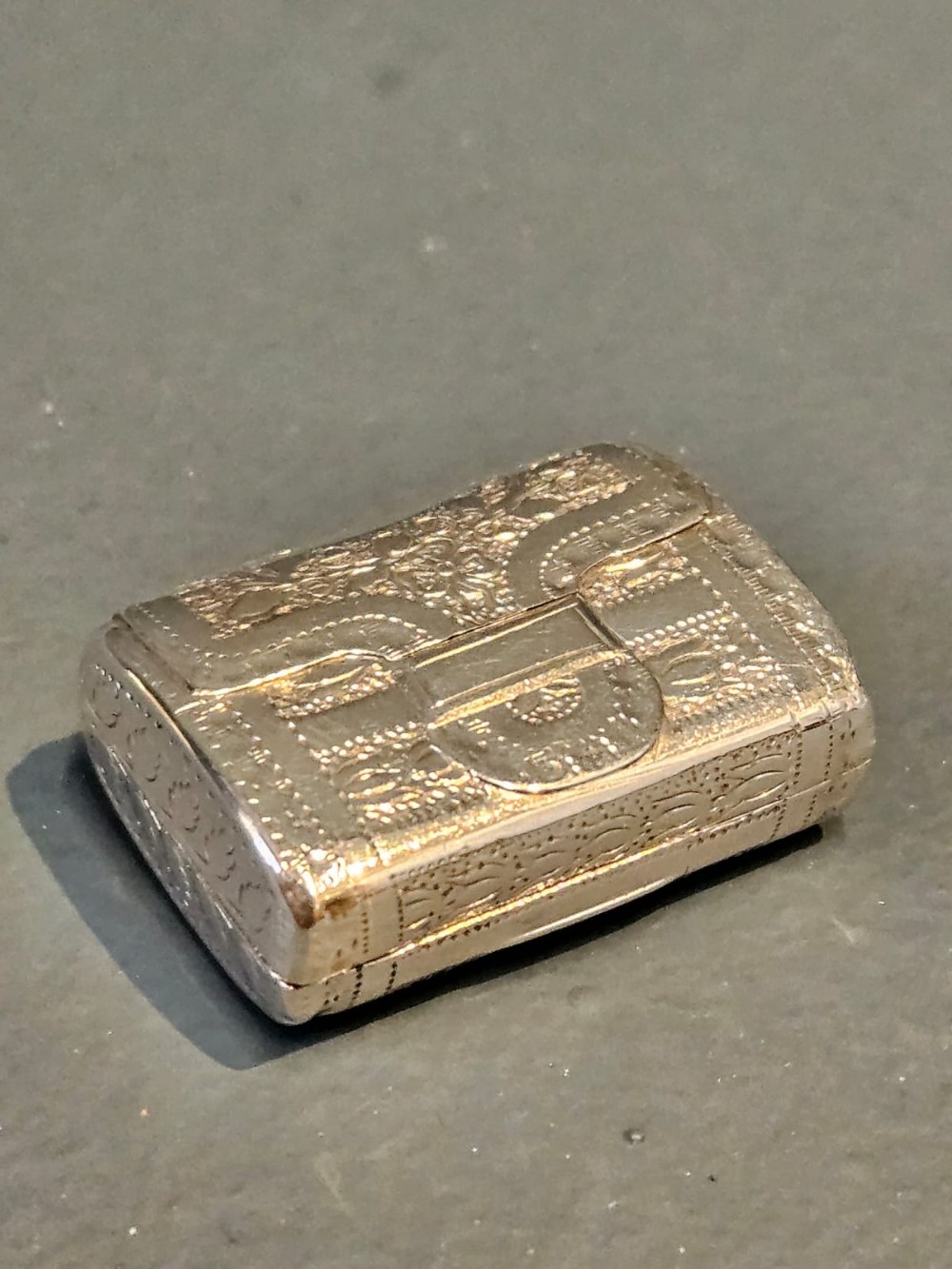 Fine Quality Georgian Silver Vinaigrette