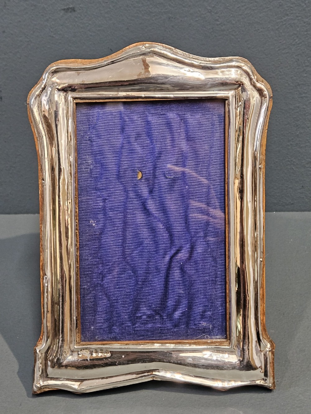 George V Silver Photo Frame