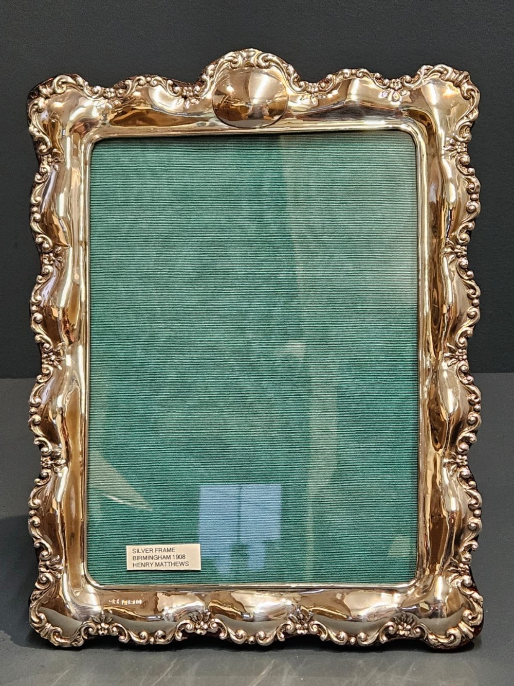 Large Edwardian Silver Photo Frame