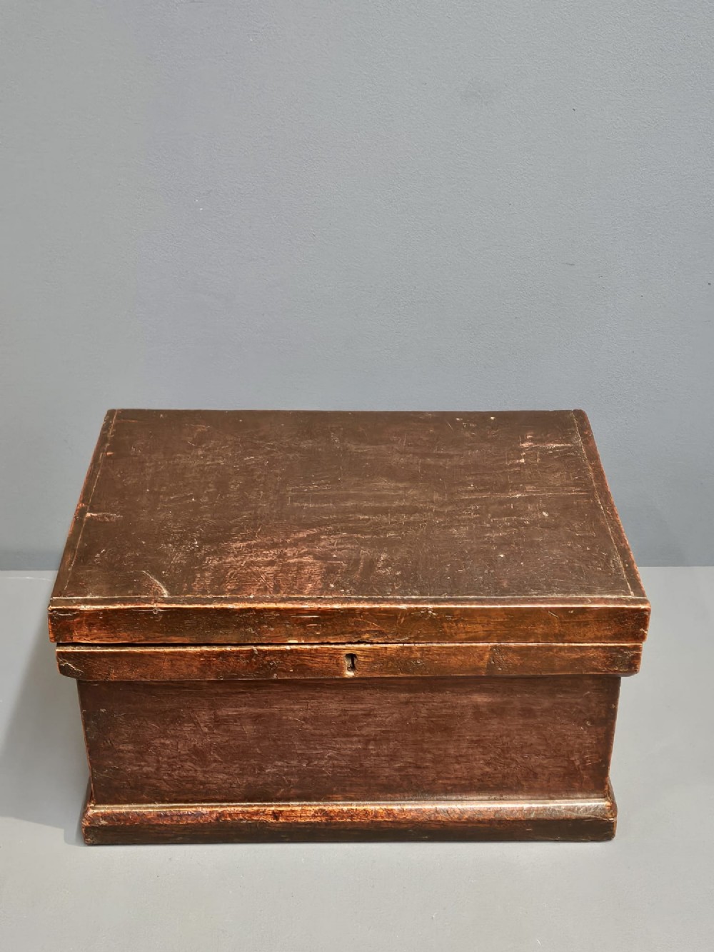 George III Oak Deed Box