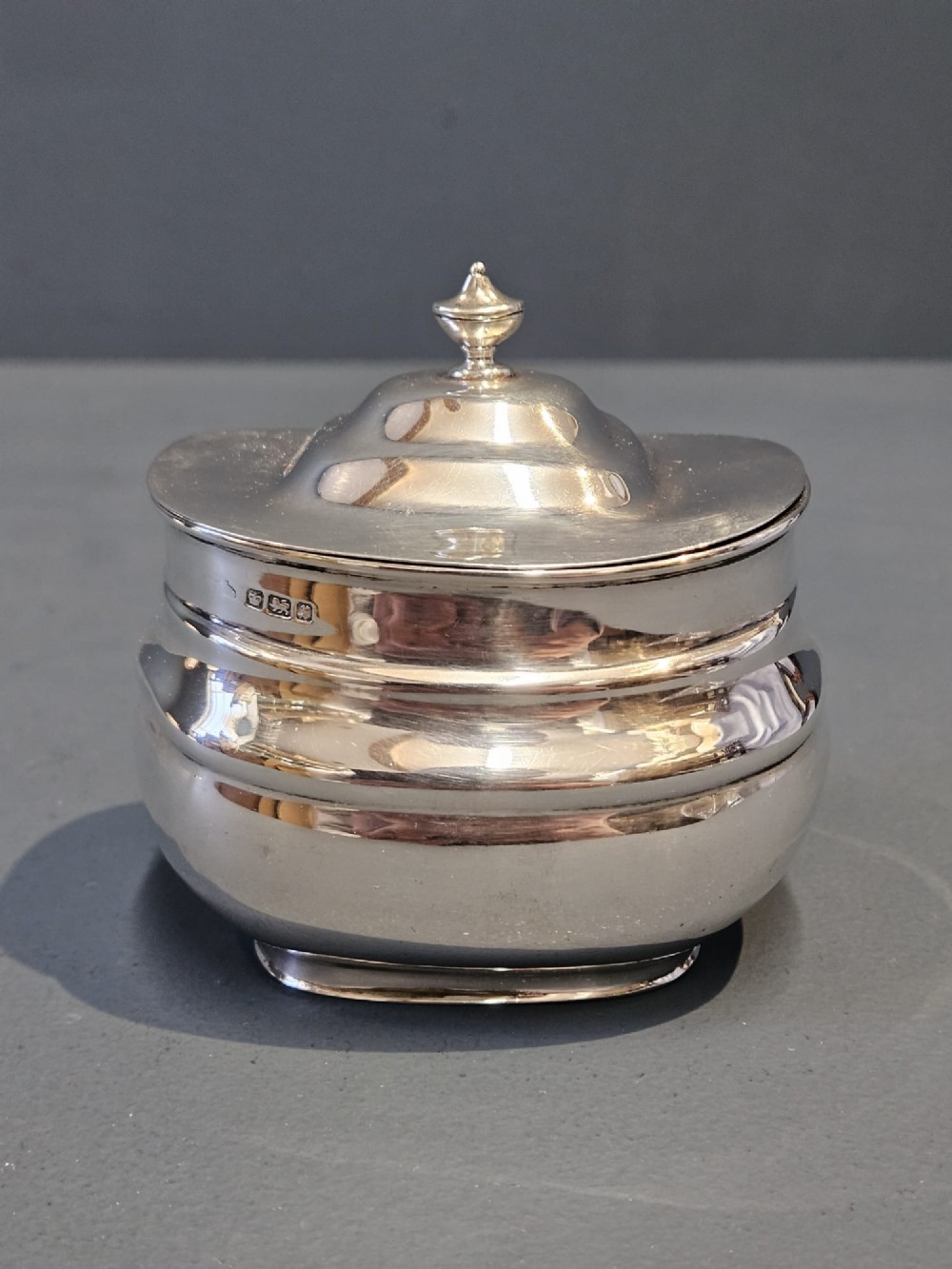 George V Silver Tea Caddy