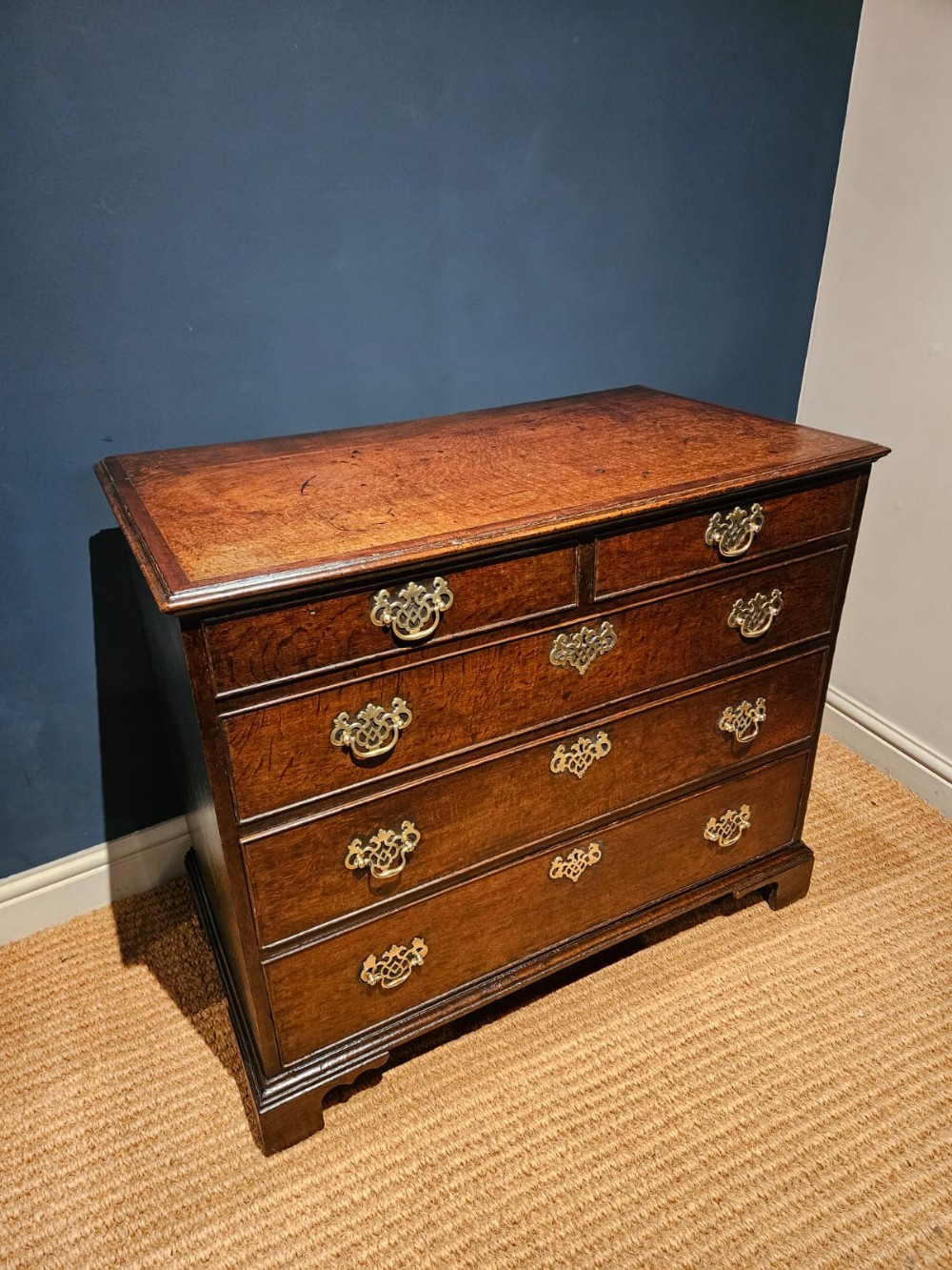 George III Oak Chest of Drawers