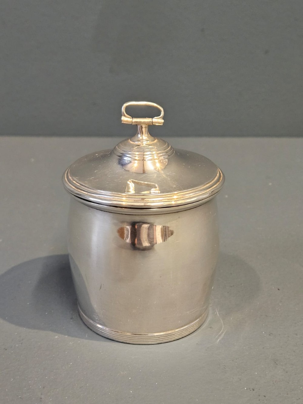 George V Silver Tea Caddy