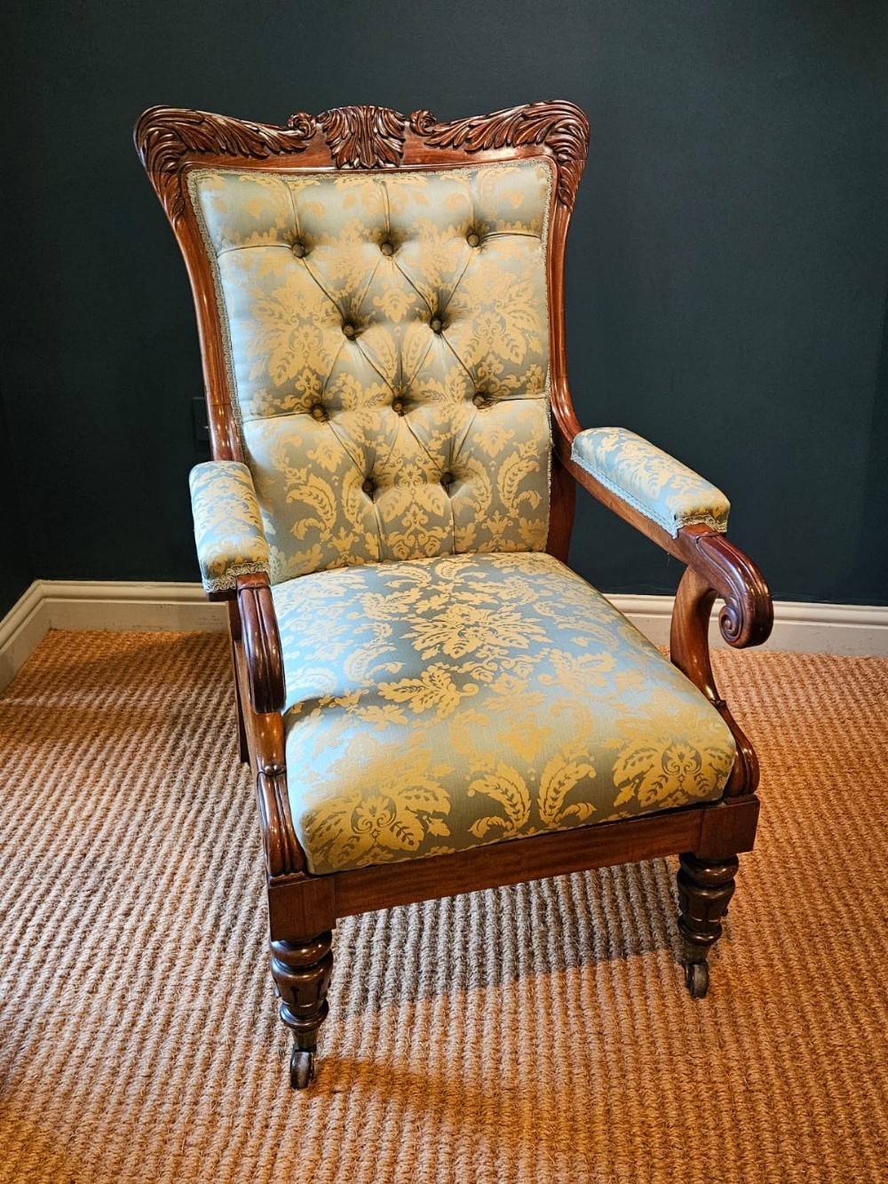 William IV Open Arm Chair