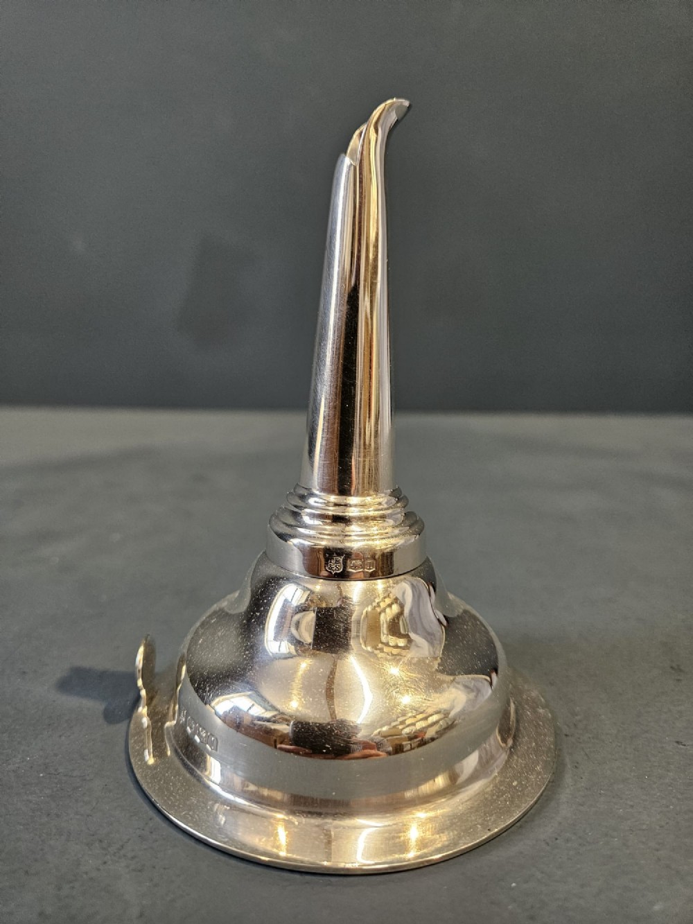 Silver Wine Funnel