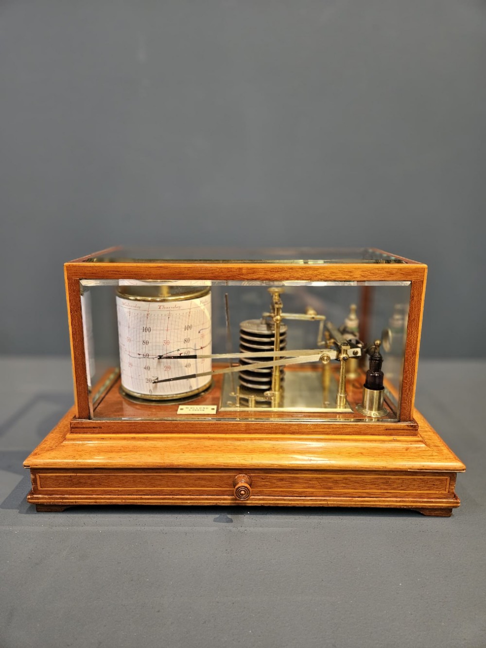 Barograph Thermograph by Dollond