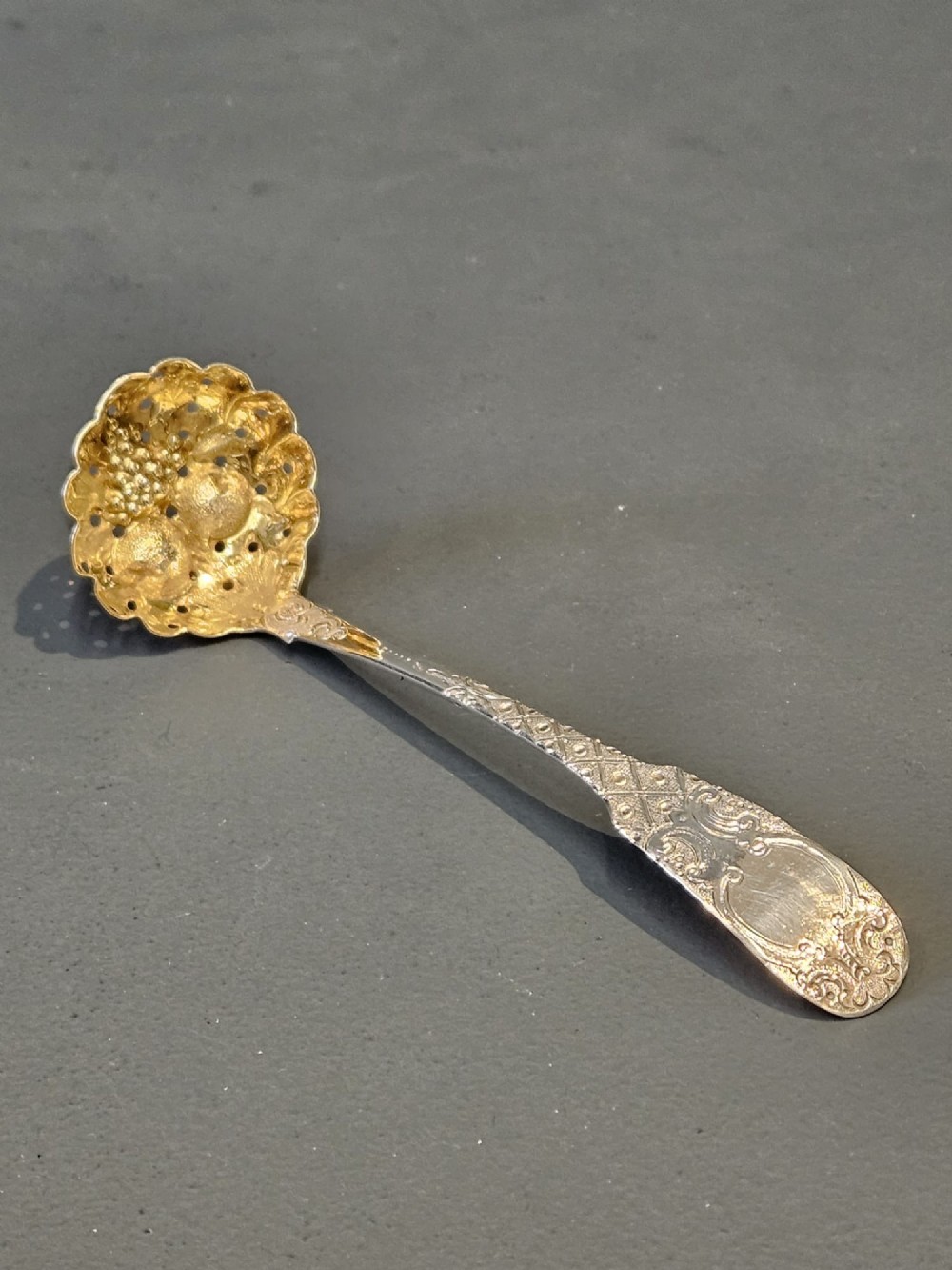 Georgian Edinburgh Silver Strainer