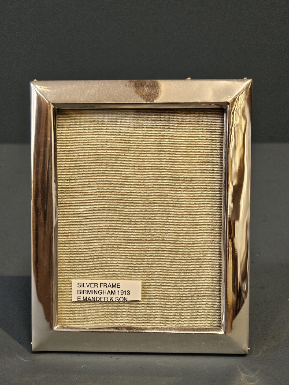 Silver Cushion Moulded Photo Frame