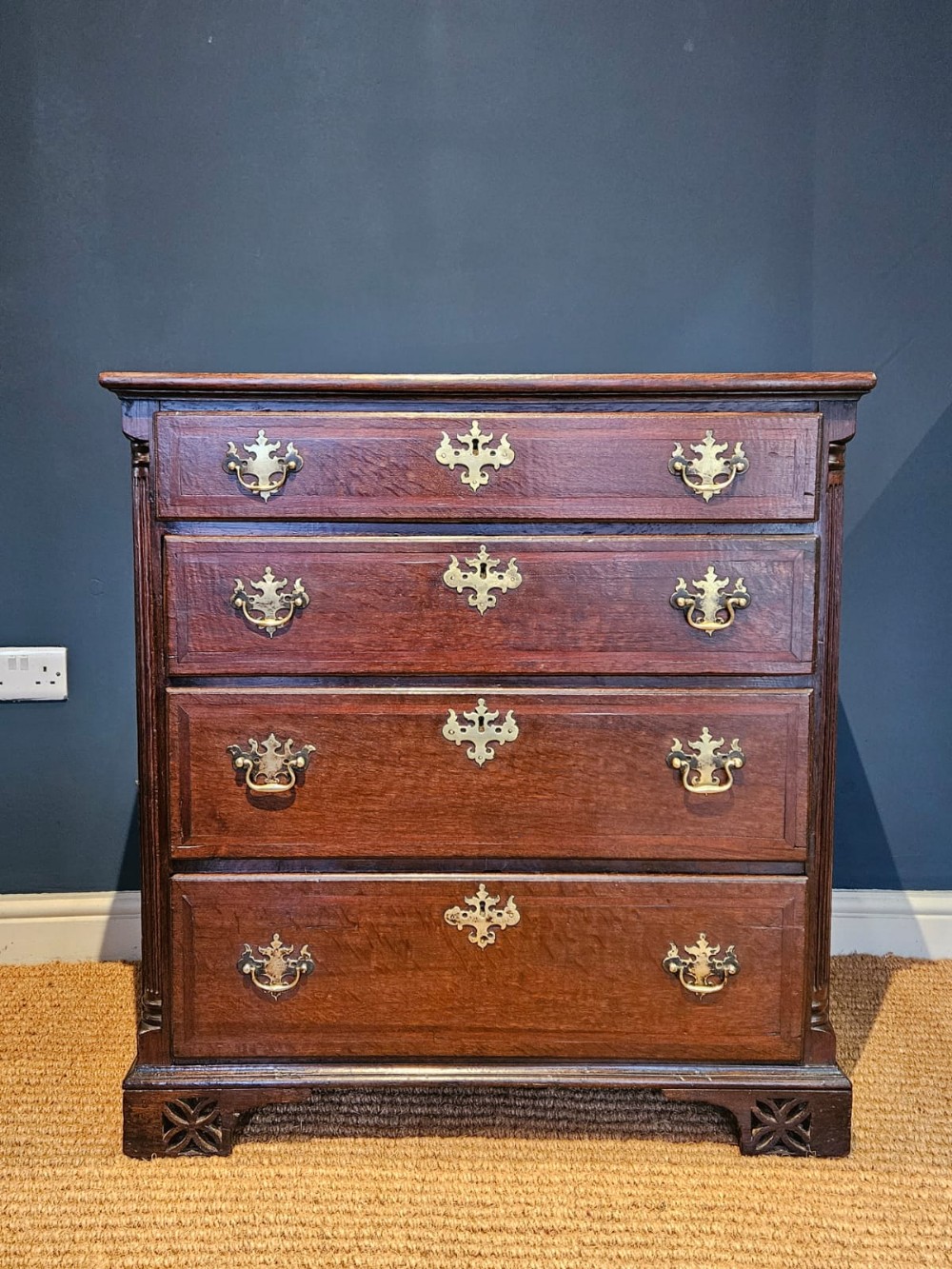 George III Oak Chest of Drawers