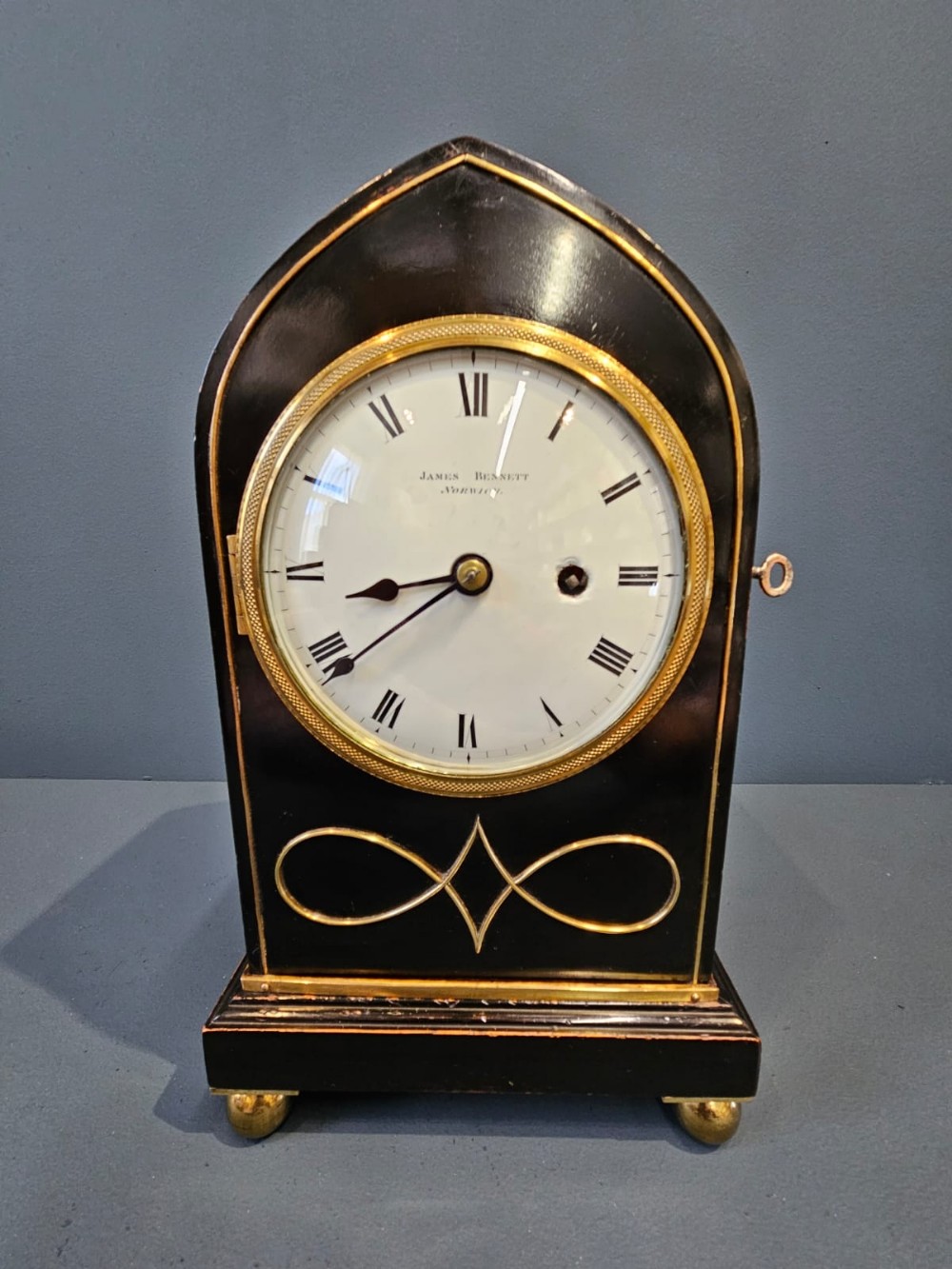Small Regency Norwich Bracket Clock