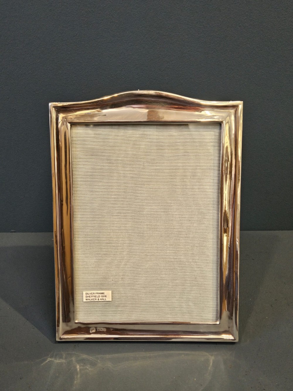 Silver Photo Frame by Walker and Hall