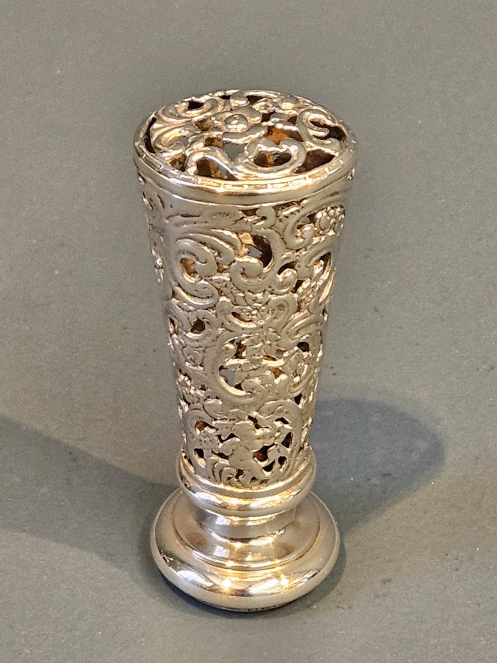 Large Victorian Silver Wax Seal