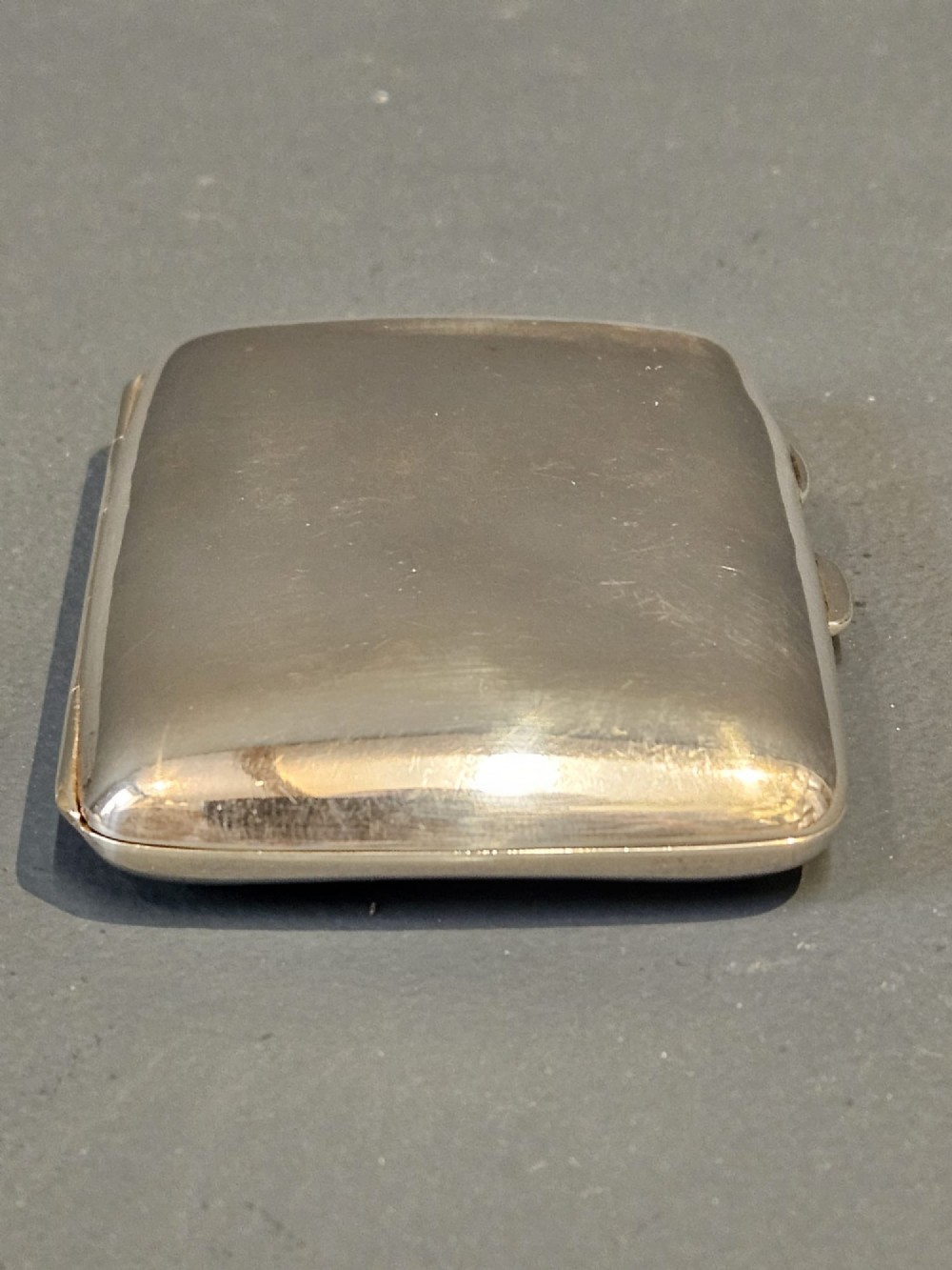 George V Silver Cheroot Case