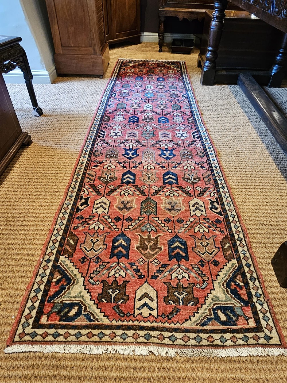 9' Persian Wool Runner