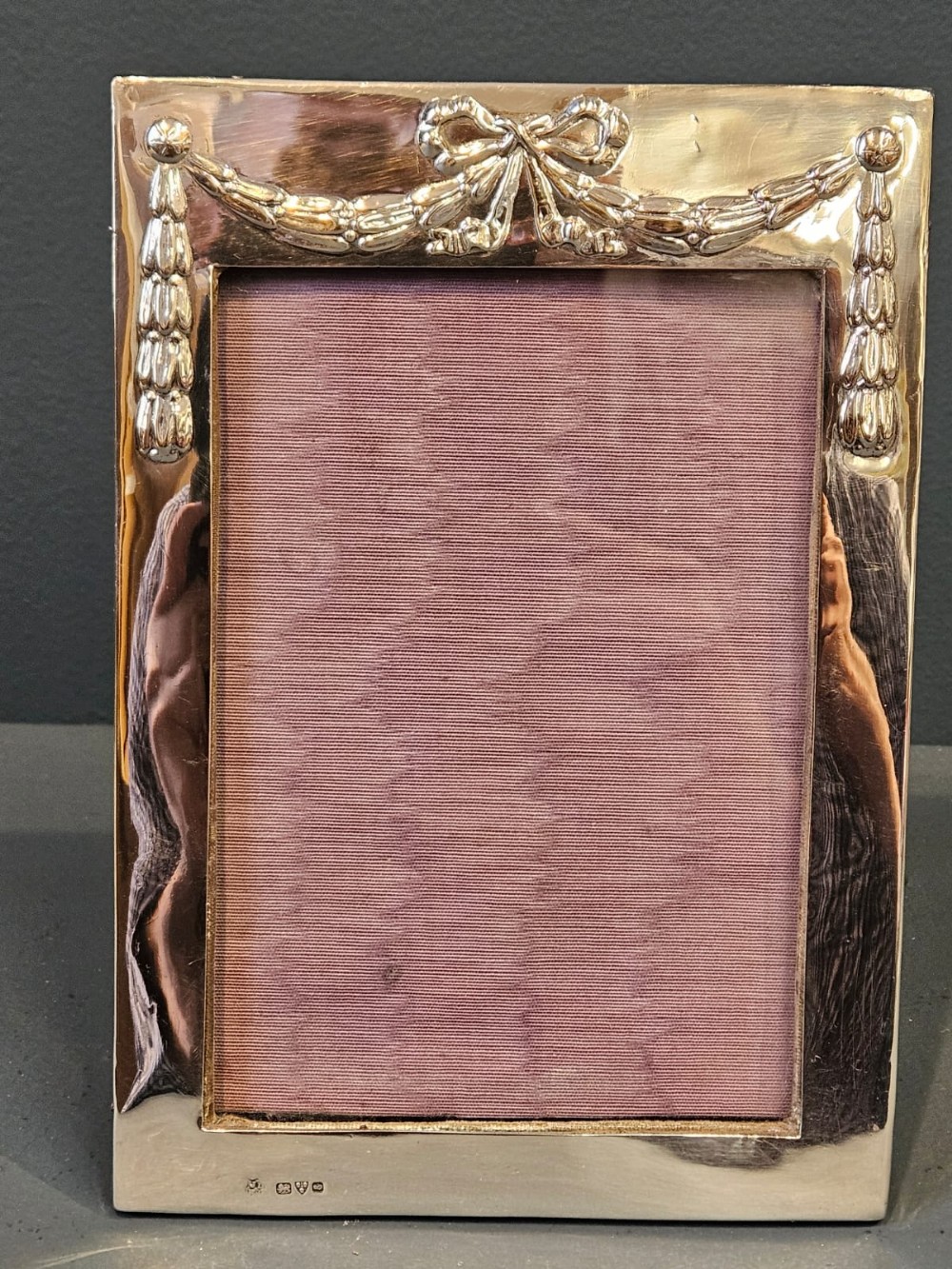 Edwardian Chester Silver Photo Frame
