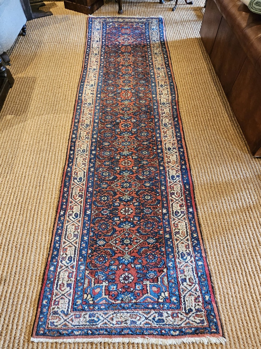 10 foot Persian Pure Wool Runner