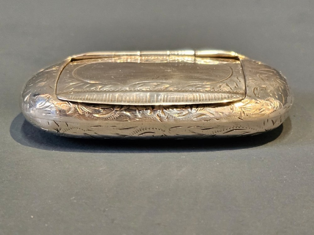 Victorian Silver Pocket Snuff