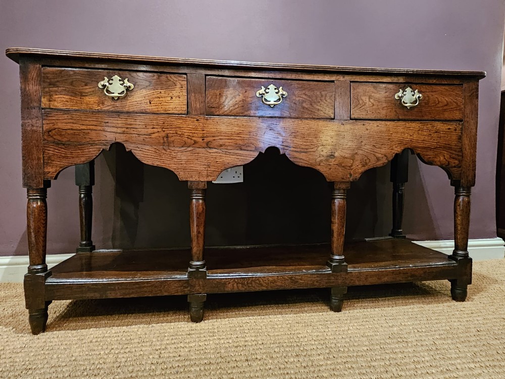 George III Country House Oak Dresser