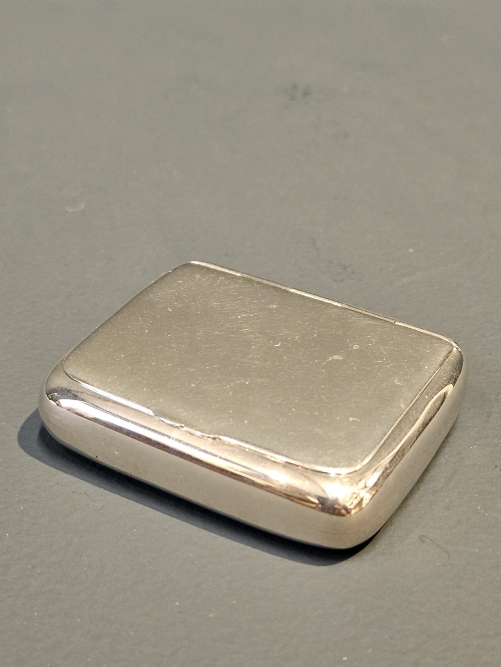 Edwardian Chester Silver Snuff Box