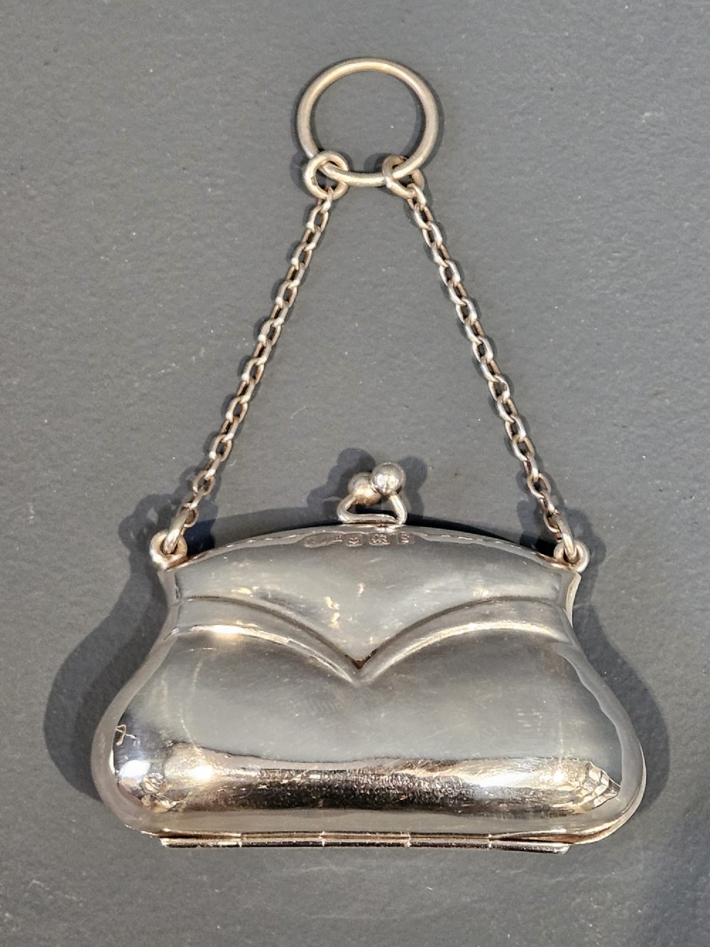 George V Silver Purse