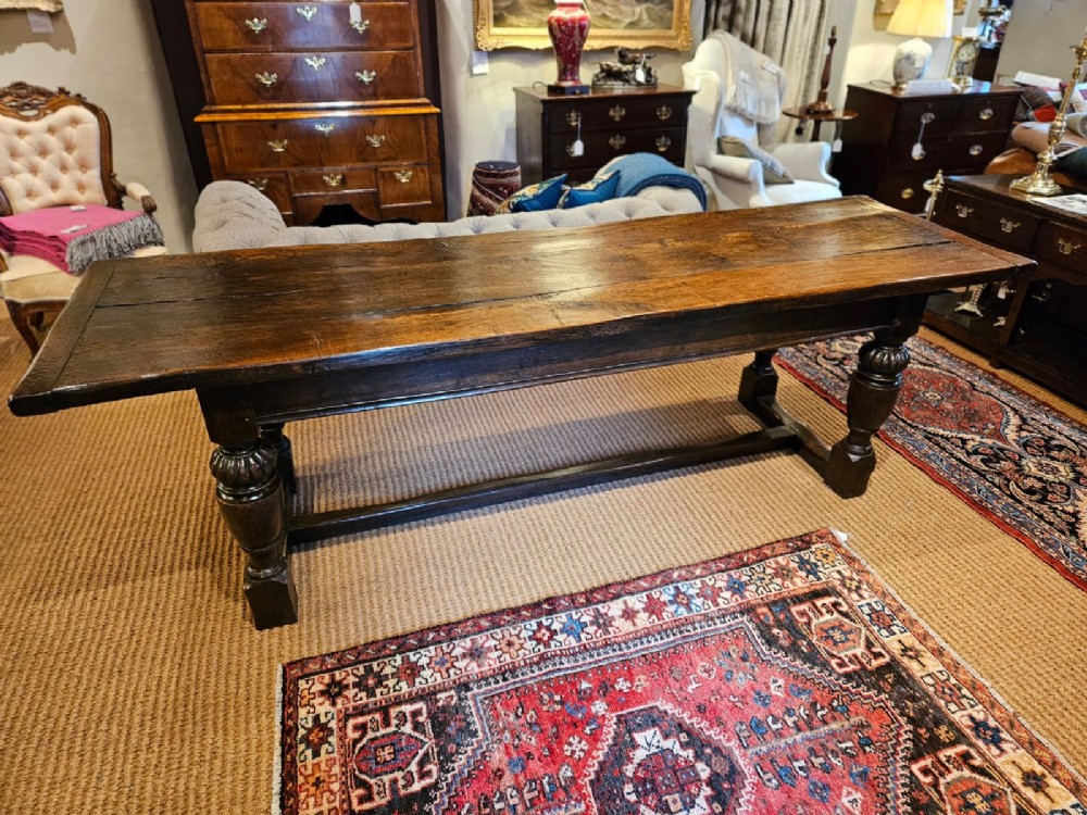 Georgian Oak Refectory Table