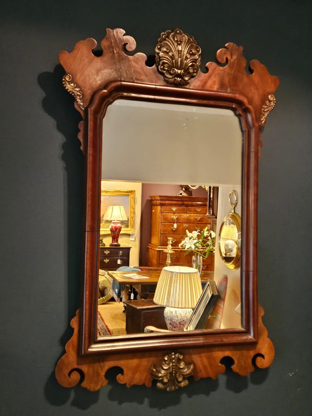 George III Mahogany Mirror