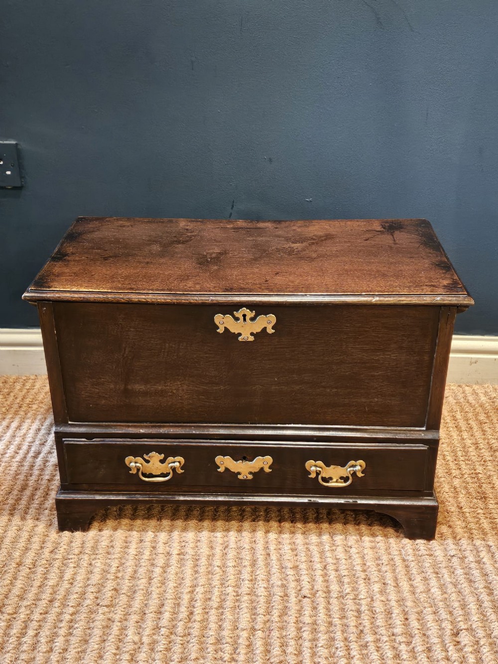George II Oak Coffer Bach