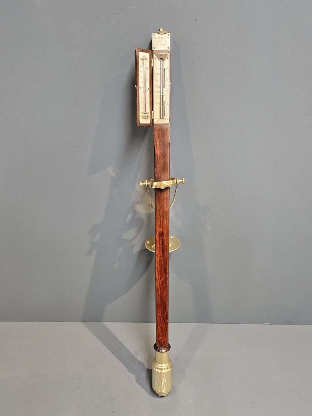 Superb George III Marine Stick Barometer