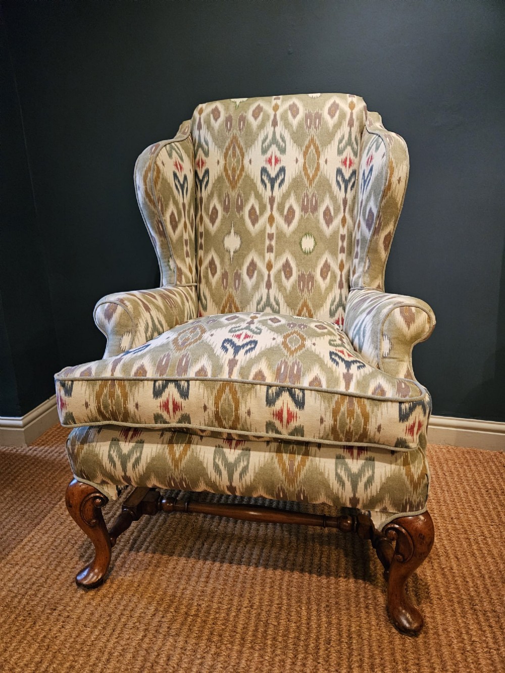 Edwardian Wing Back Arm Chair