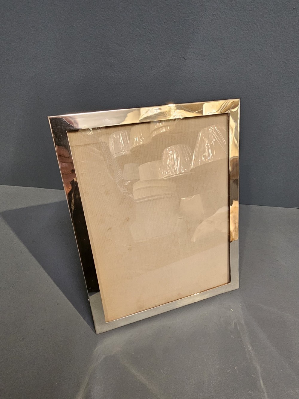 Extra Large George V Silver Portrait Photo Frame